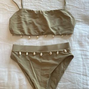 tularosa nude shell bikini